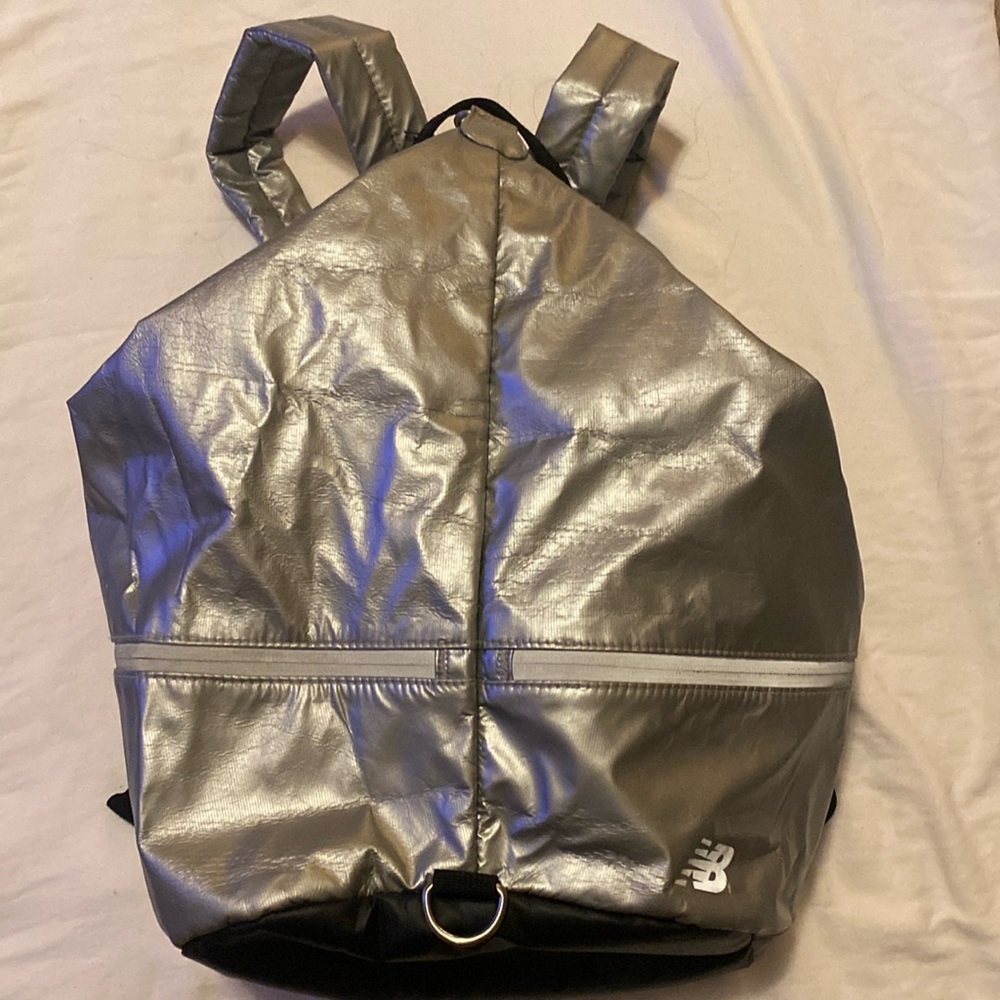 New Balance Silver Backpack